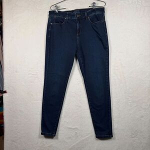 Talbots Simply Flattering Jegging Jeans 12P Dark Wash Stretch Denim Petite